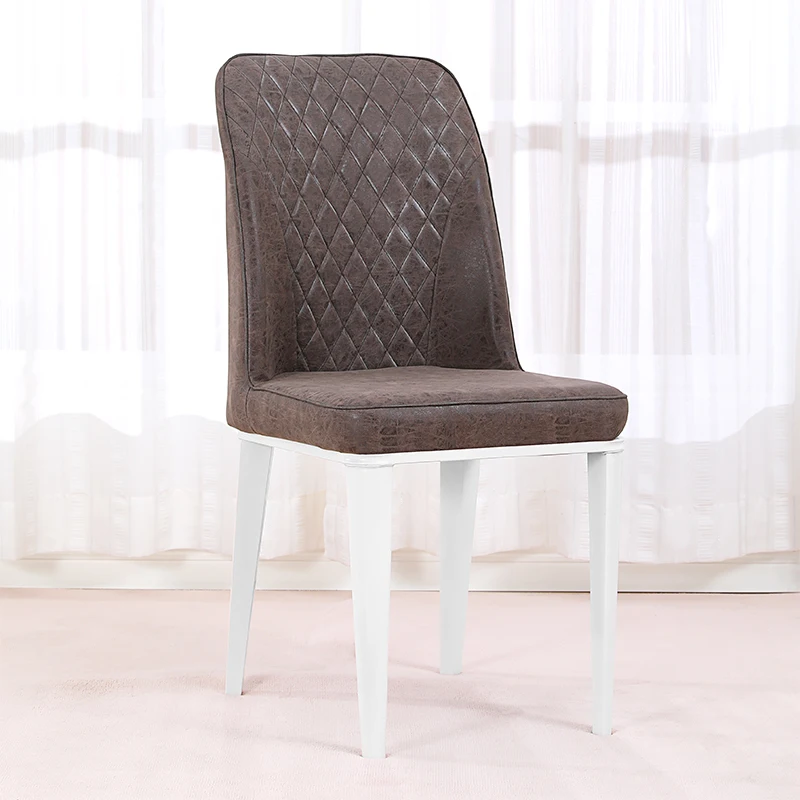 Обеденный стул для дома современный минималистичный скандинавский стиль ткань