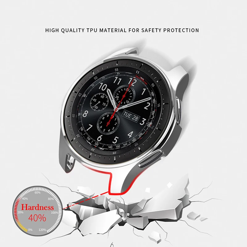 Для samsung Galaxy Watch 42 мм 46 мм защитный чехол Высокое качество супер тонкий чехол для смарт-часов мягкий чехол для Galaxy Watch чехлы