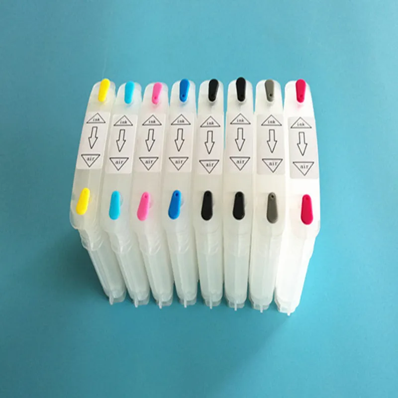 8 видов цветов Пустой Сменный картридж с автосбросом для принтеров hp Photosmart Pro B8850