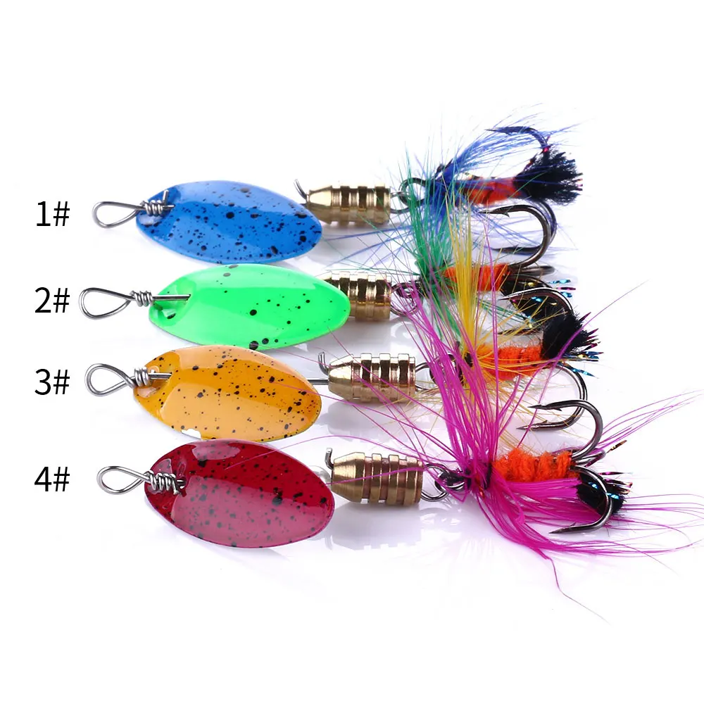 5 шт. металлическая рыболовная приманка с блестками | Спорт и развлечения