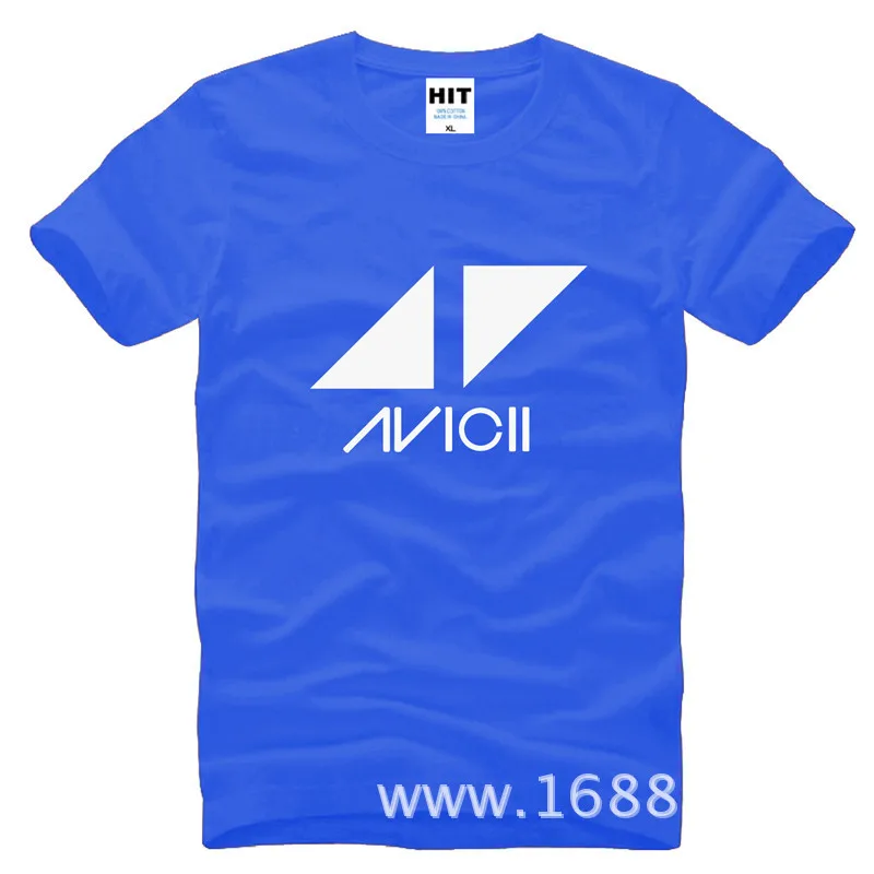 Рок группы Avicii Тим Bergling DJ свободная Мужская футболка мода 2015 новая хлопковая с