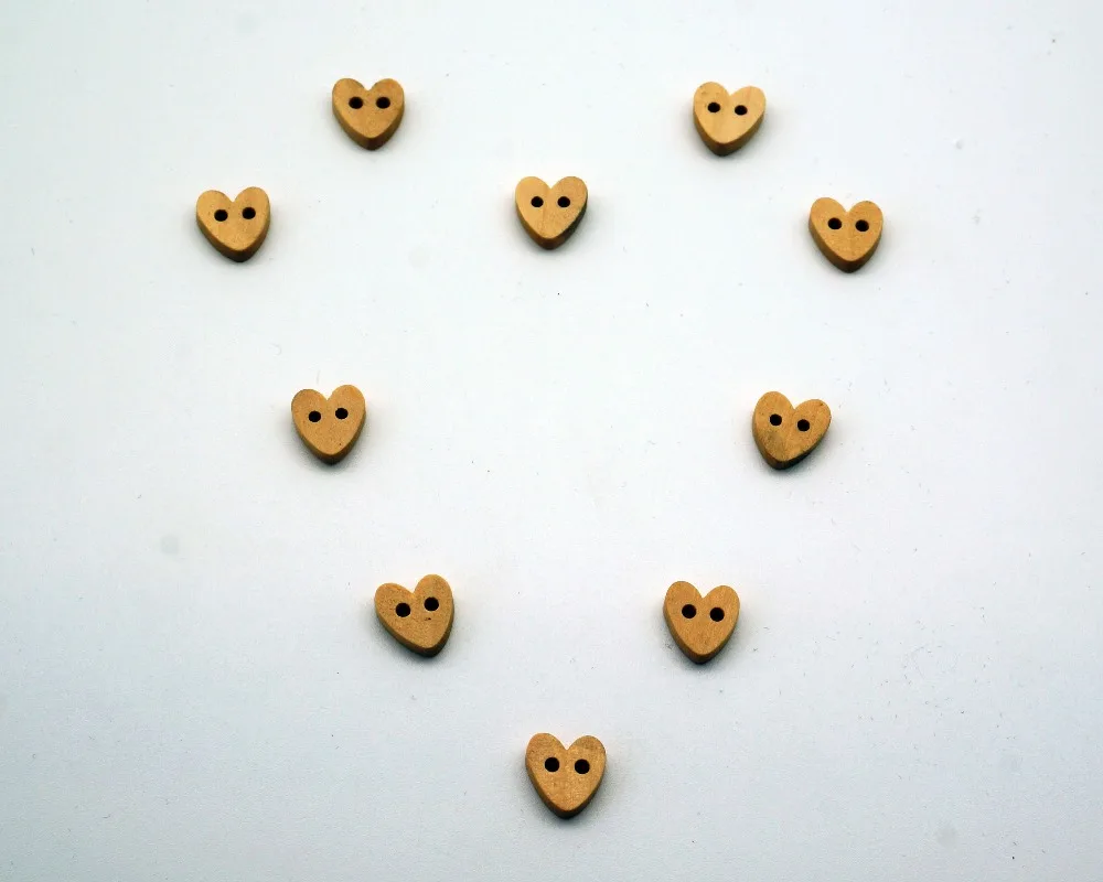 Новое поступление 2017 50 шт. милые аксессуары в виде сердца декоративные пуговицы