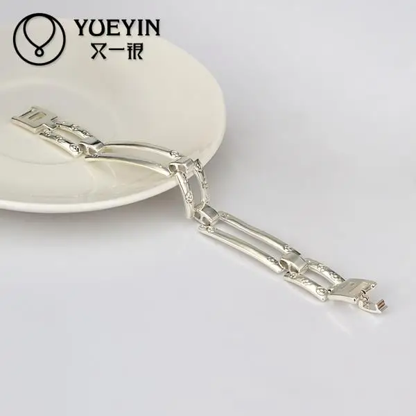 H341 Рождественский подарок серебряный браслет для женщин Бесплатная доставка