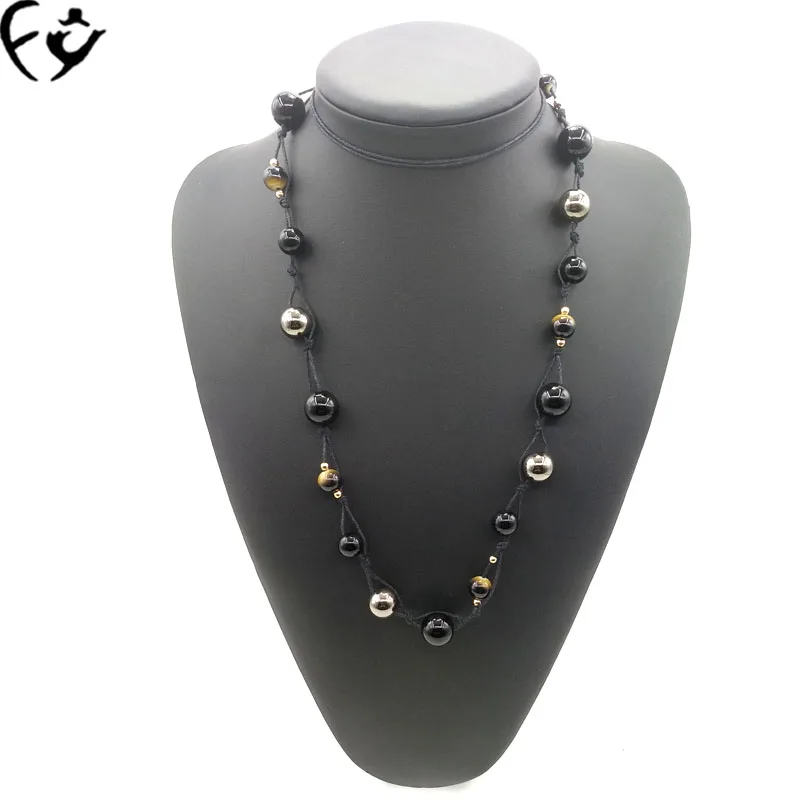 European and American fashion beads creative luxury long sweater necklace FY1811005 | Украшения и аксессуары