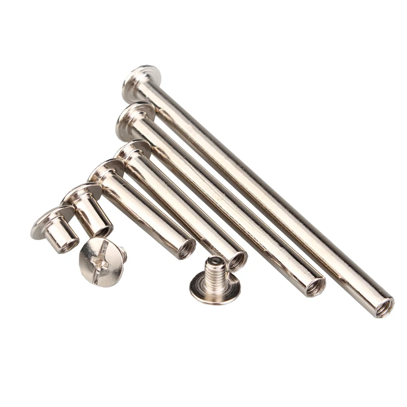 2 комплекта заклепки для матери/книжный винт/альбом стыковочный винт образец