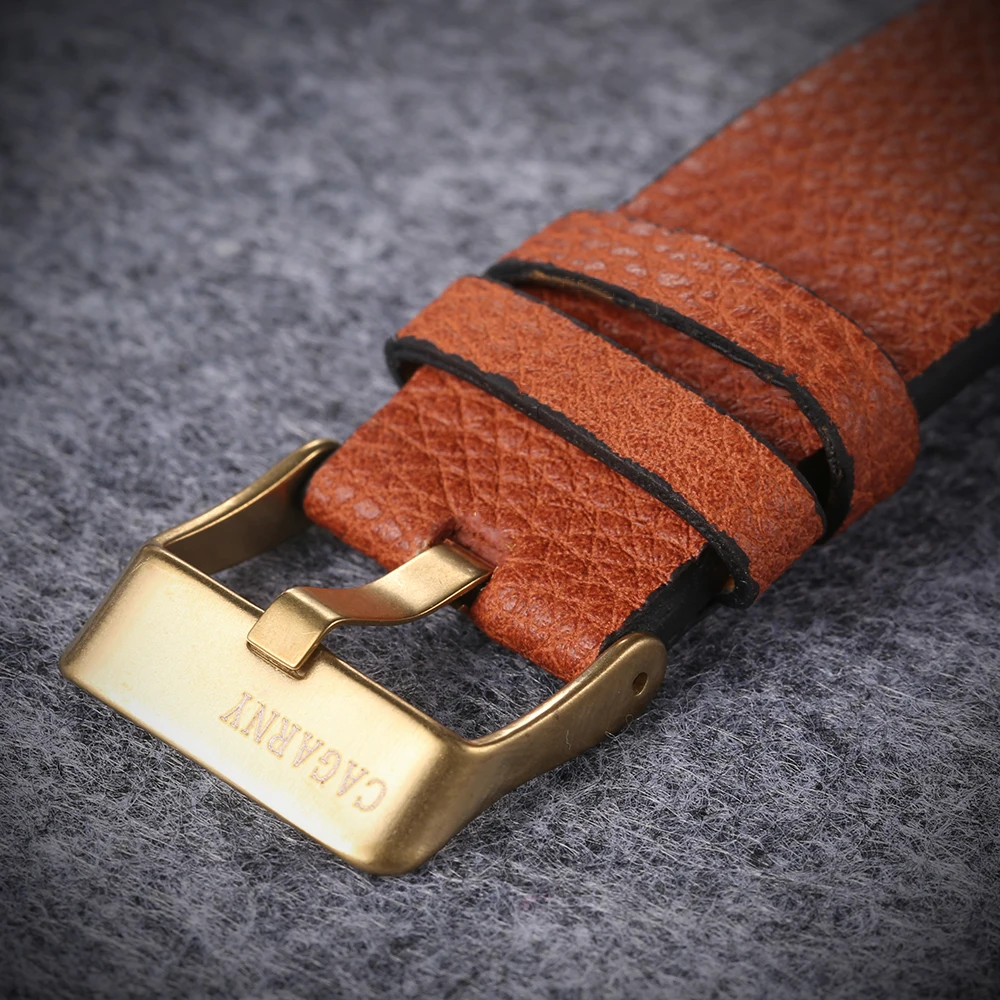 Классические большие золотые часы 52 мм мужские повседневные спортивные с