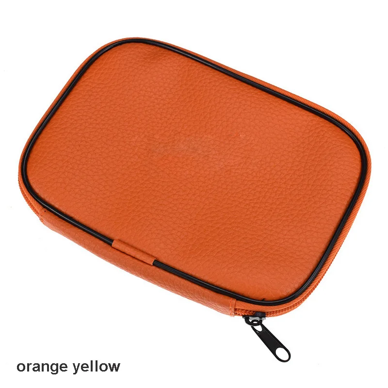 orange yellow Набор для шитья, вязания крючком, с мягкой рукояткой, ручной инструмент для шитья, набор крючков для вязания, одежда, свитер, алюминиевая пряжа, вязальная игла, 100 шт - Цвет: orange yellow