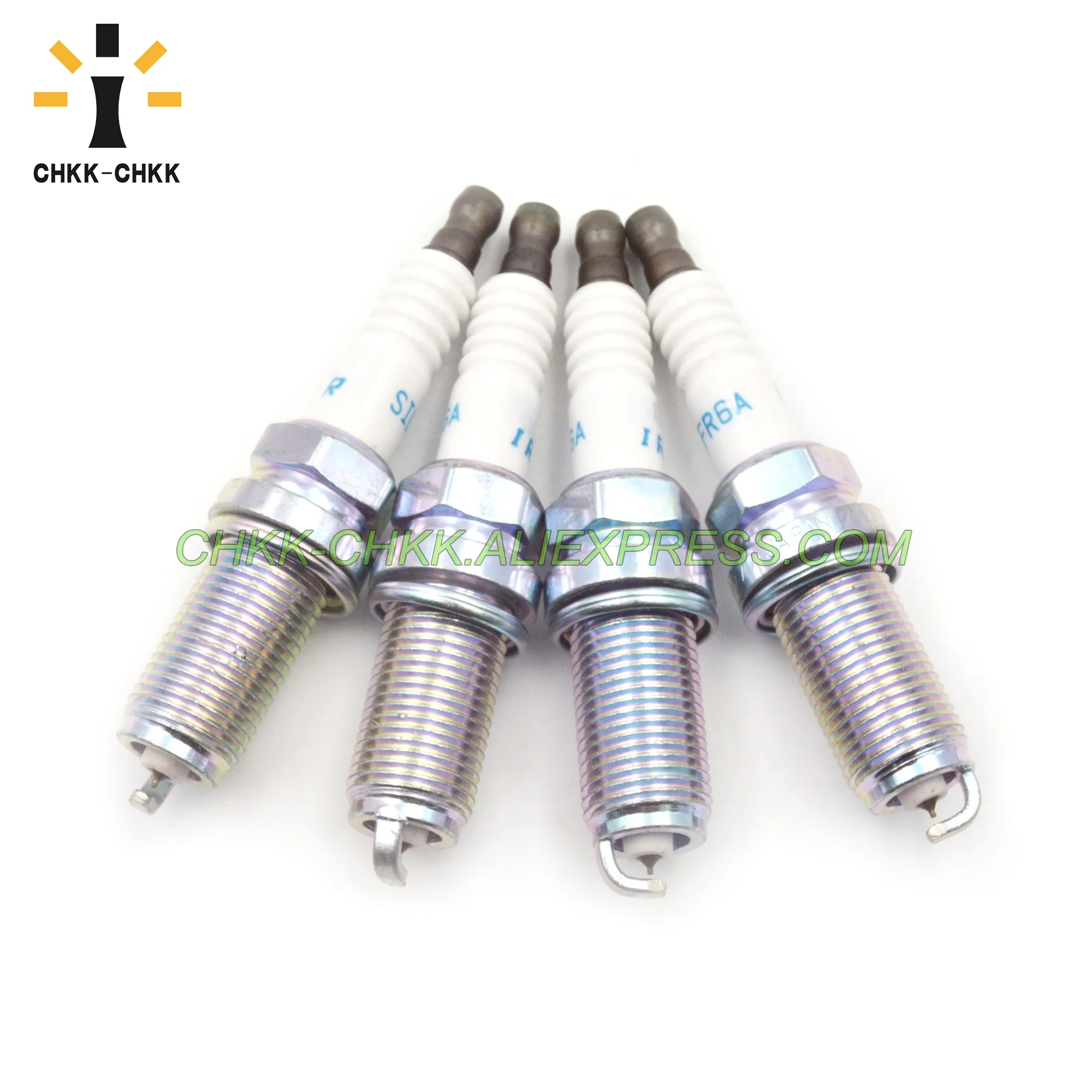 Свечи зажигания 4 шт. CHKK-CHKK Laser Iridium POWER SPARK PLUGS 22401-AA670 SILFR6A для Subaru Impreza Forester Legacy 2.5L.