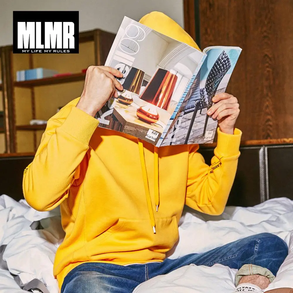 MLMR JackJones мужские весенние пуловер худи свитер Мужская одежда тренажерный зал Fit