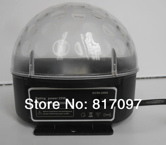 Дешевая цена! 18 Вт светодиодный волшебный шар освесветильник для диджея