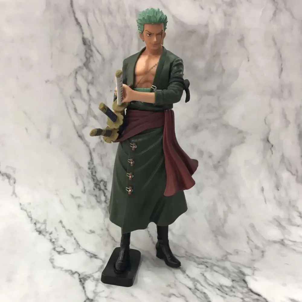 Аниме 27 см One Piece Grandista ROS GROS Roronoa Zoro Mito stream Фигурки ПВХ игрушки модель