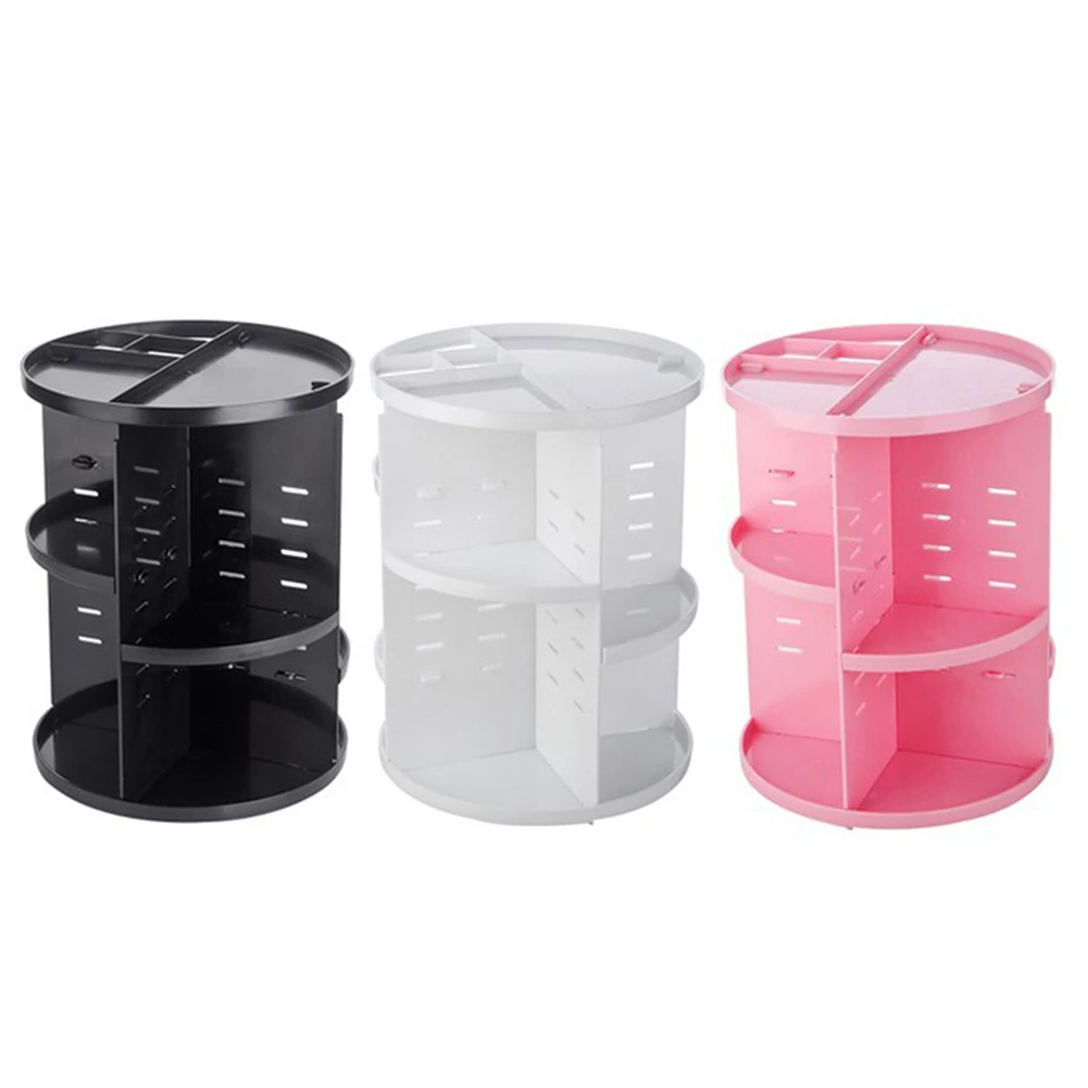 Прозрачная коробка для косметики сделай сам вращающаяся на 360 градусов акриловая