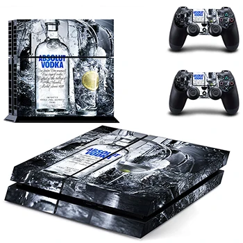 1868 Наклейка для Ps4 Jack Daniels ПВХ наклейка крышка для sony playstation 4 консоли и DualShock 4 контроллер кожи Ps4 аксессуар стикер - Цвет: 1868