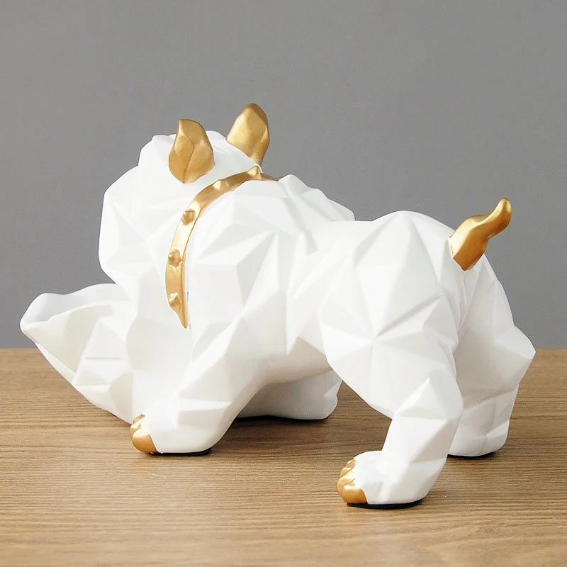 Аксессуары для украшения дома, 3D статуэтка, статуя собаки, коробка для хранения, Настольная скульптура, Декор для дома, украшение для свадебной вечеринки