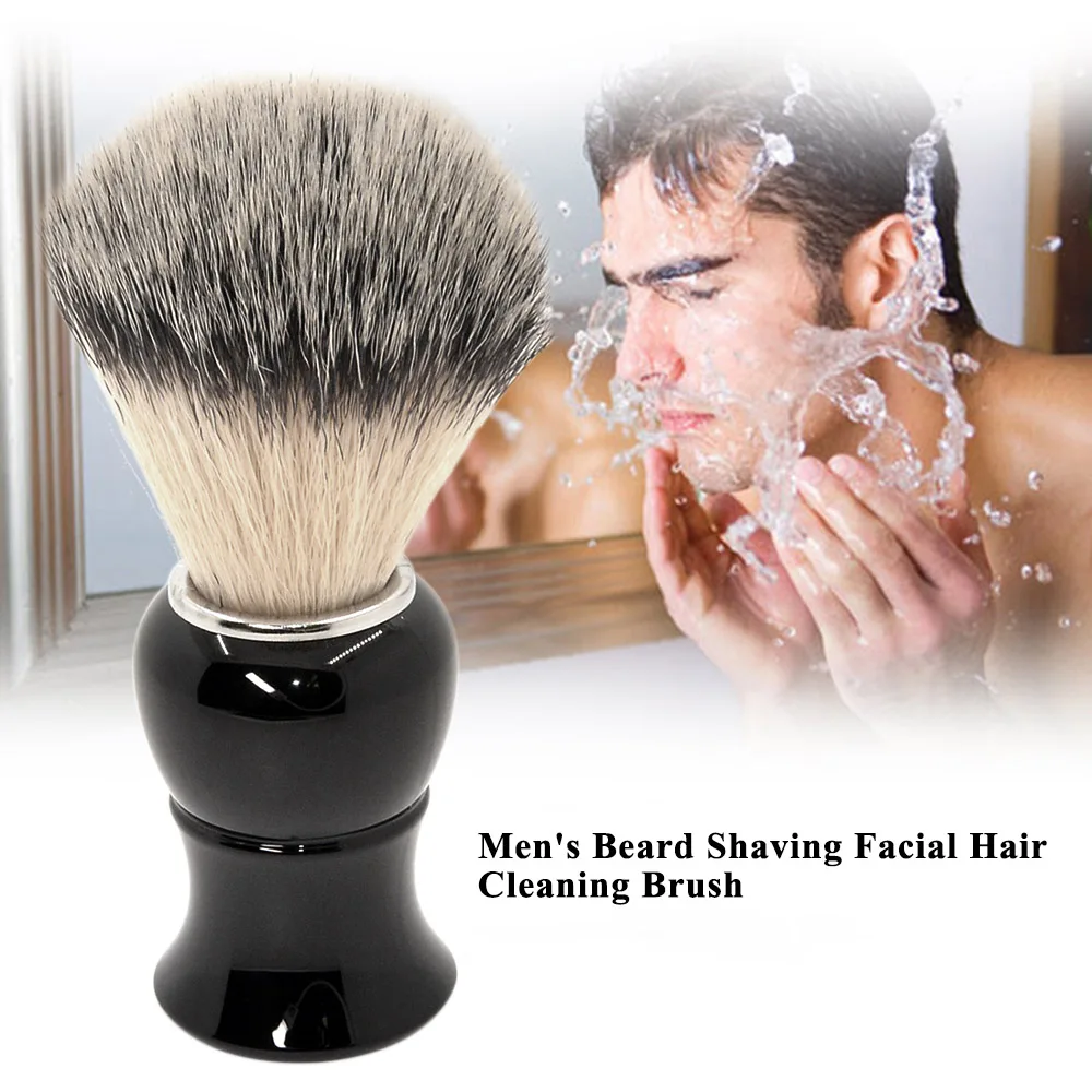 Shaving Brush Мужская щетка для бритья из барсука, Парикмахерская, для мужчин, для лица, для чистки бороды, инструмент для бритья, бритва, щетка для бороды, для мужчин - Цвет: Shaving Brush