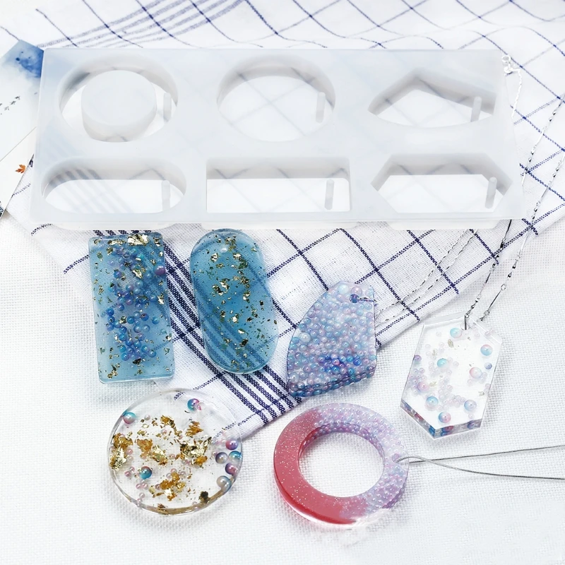 Силиконовая форма инструмент для изготовления ювелирных изделий из эпоксидной