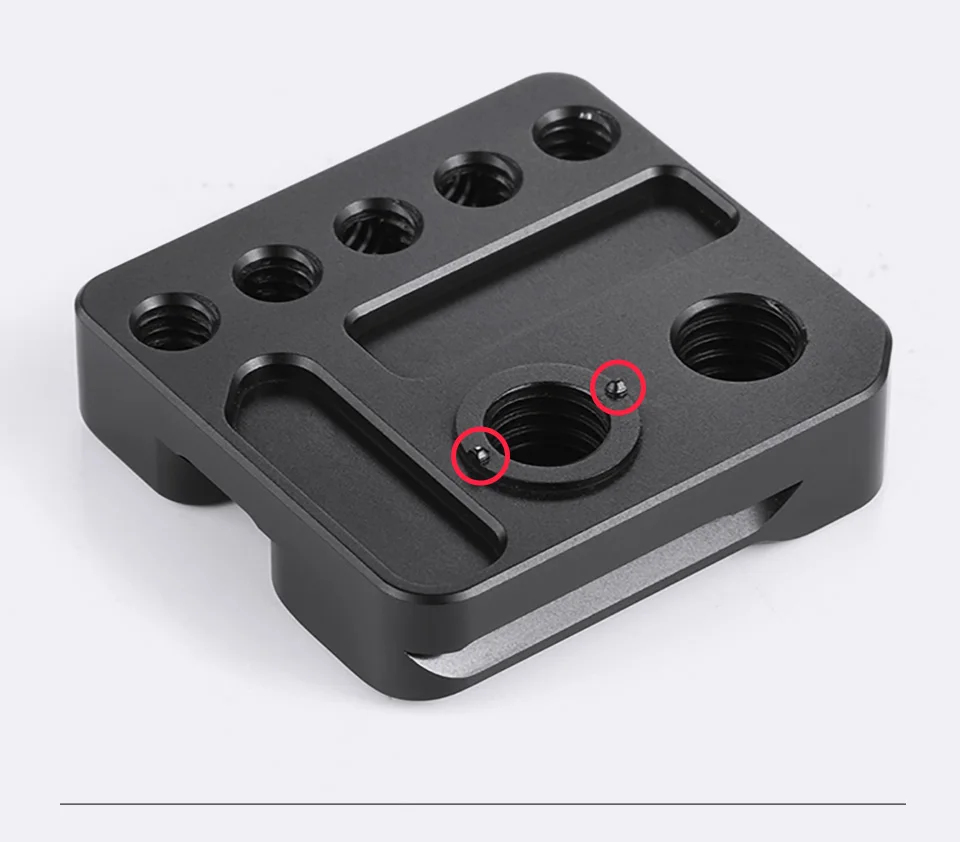 SmallRig DSLR камера Монтажная пластина для Moza Air 2 Gimbal особенность с Arri определения отверстий Nato Rail DIY аксессуары Rig BSS2319