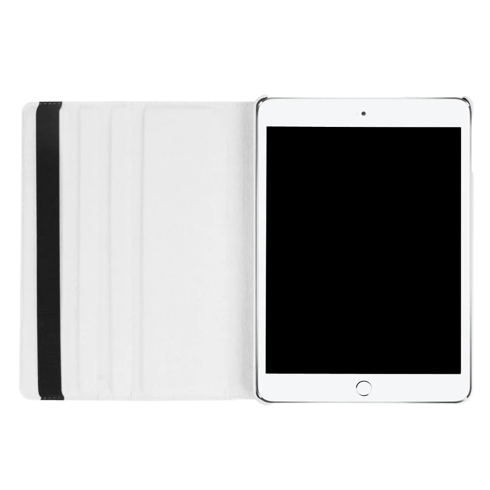 360 градусов вращающийся кожаный для Apple iPad 9,7 A1822 A1823 A1893 A1897 с подставкой и сна Smart Cover+ ручка