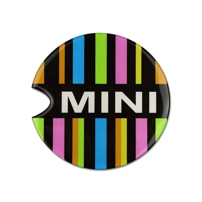 Rainbow MINI-1 AMBERMILE 3D крышки топливного бака автомобиля чехлы наклейки s Авто украшения наклейки для Mini Cooper S One F55 F56 R55 R56 R60 R61 аксессуары - Название цвета: Rainbow MINI-1