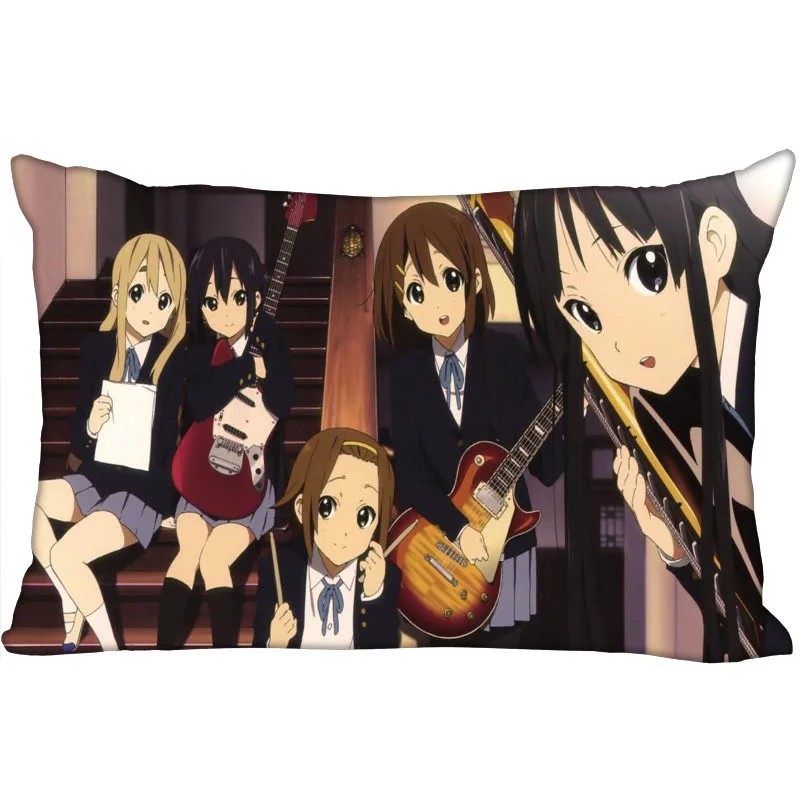 

Custom Pillowcase Cover K-on Girl Rectangle Zipper Pillow Cover Print Your Pictures 45X75cm50X75cm(Two sides)