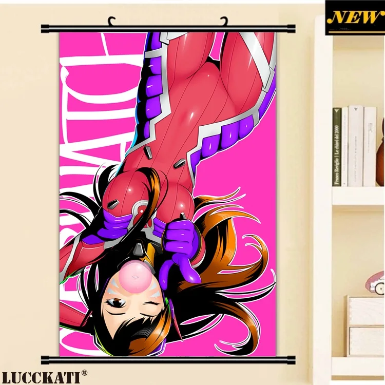 40X60 см Overwatch видео игры tracer боди kalua cameltoe мультфильм аниме Искусство Настенная