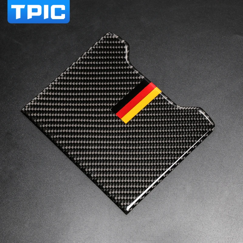 TPIC наклейка из углеродного волокна для Mercedes C Class W205 C180 C200 GLC аксессуары задний