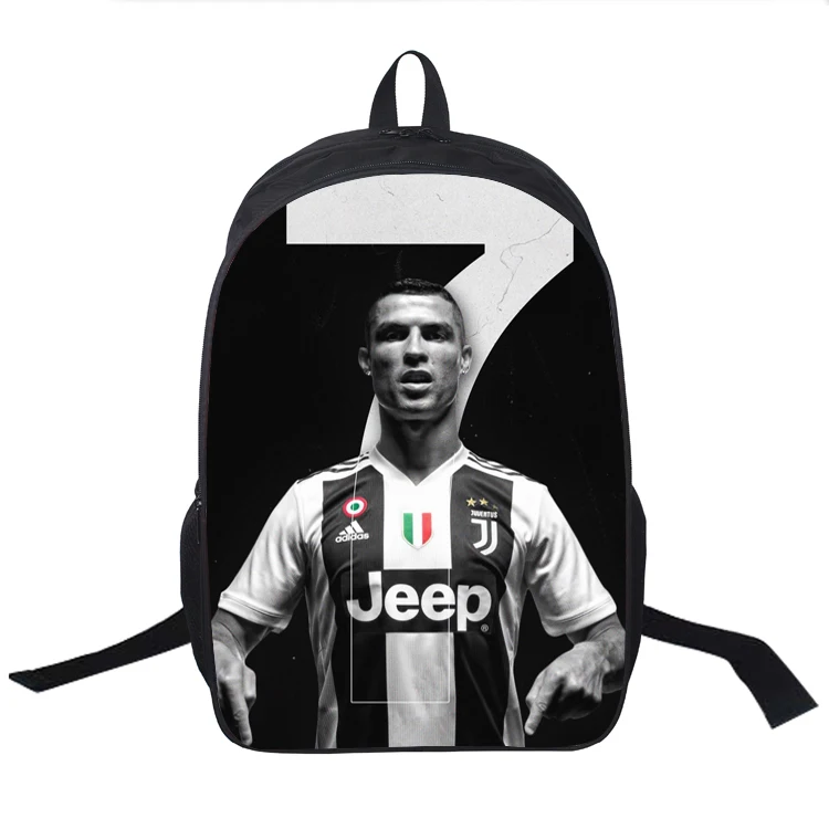 2019 Горячая Криштиану Роналду CR7 школьный рюкзак для детей мальчиков Модная