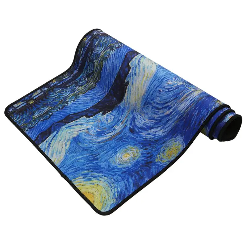 Игровой коврик для мыши с запирающимся краем большой ПК компьютер ноутбук Apple