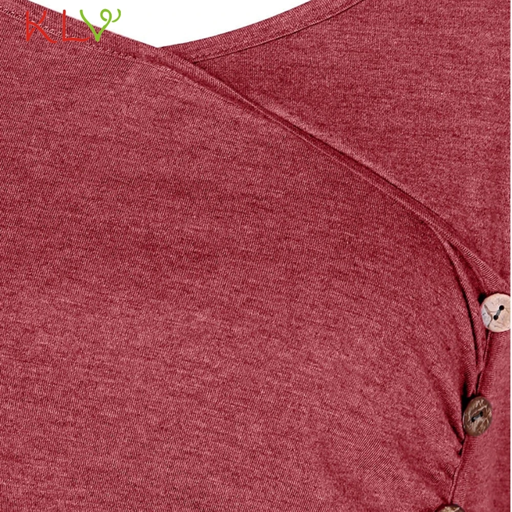 Женский топ размера плюс 5XL Цветочный с пуговицами драпированная Туника Осенняя Modis футболка с длинным рукавом Женская Повседневная Свободная футболка 18Nov7