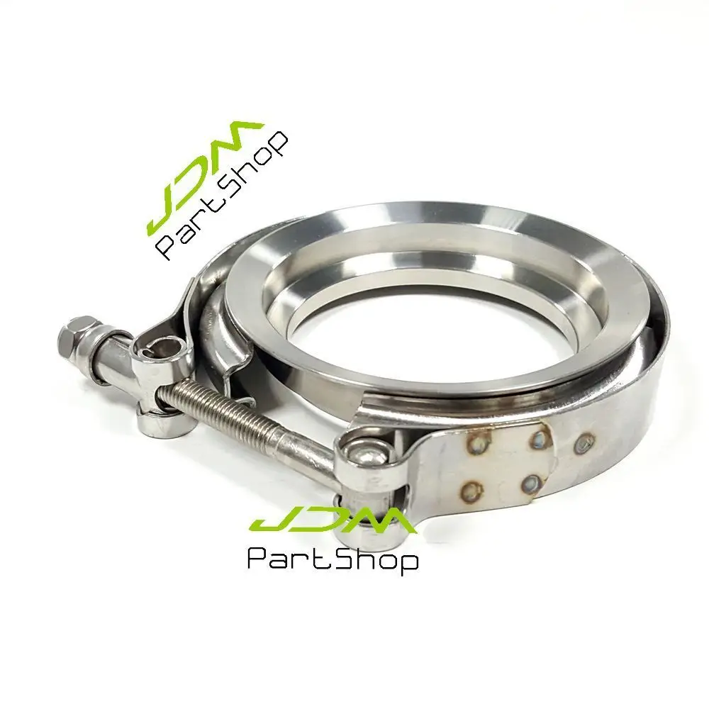 3 &quot76 мм Downpipe V-Band фланцевый зажим для Borg Warner Turbo S200 S200-SXE S300 S300-SXE S200SX S257 S366 |