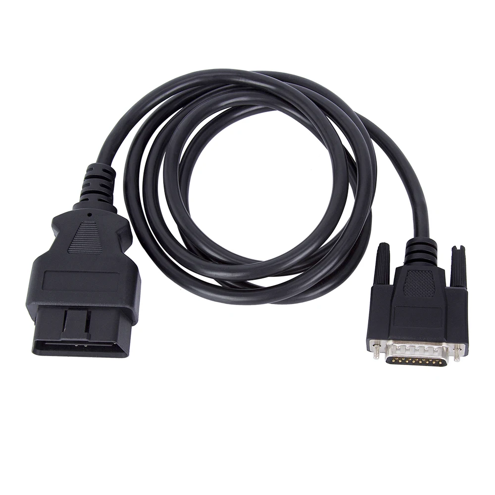 KWOKKER 5 футов 16Pin OBD2 папа-папа удлинитель DB9 к VGA Кабель-Удлинитель автомобильный диагностический кабель-удлинитель 156 см