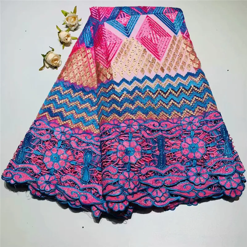 Африканский кружевной ткани 2019 высокое качество французская сетка камни Нигерии