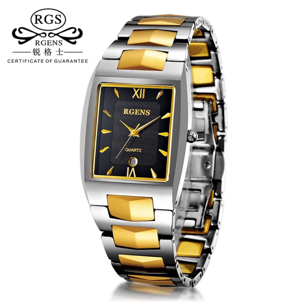 Новинка 2017! Часы наручные мужские кварцевые брендовые роскошные стальные модные