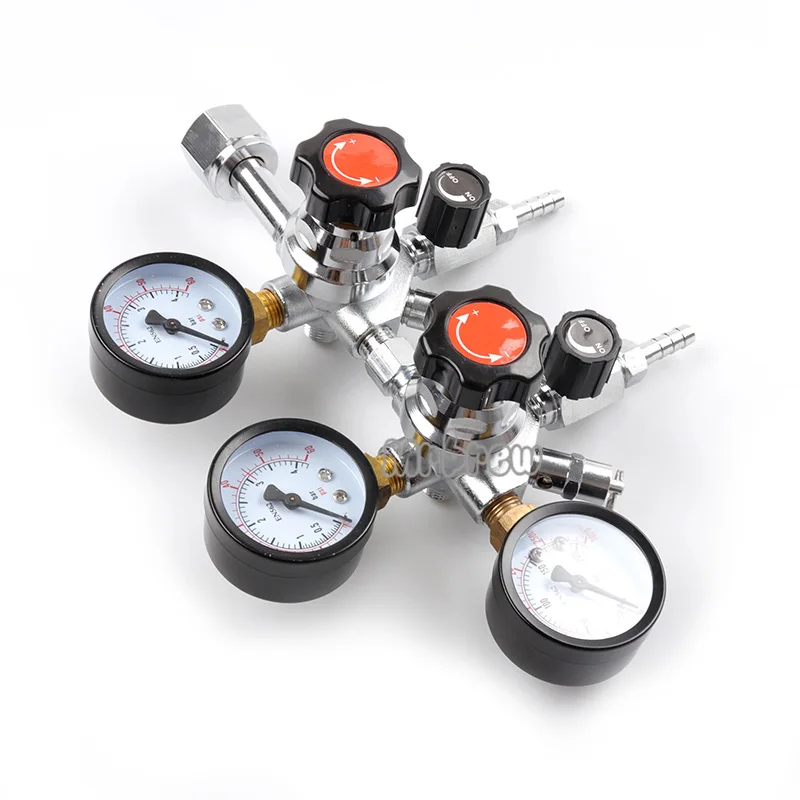 Новинка! CGA320 двойной регулятор CO2 для домашнего пивоварения 0 ~ 2000psi 60psi|regulator