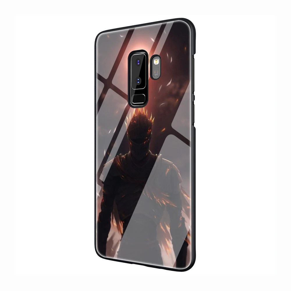 Dark souls закаленное Стекло чехол для телефона чехол для samsung Galaxy S7 край S8 9 10, 8, 9, 10, плюс A10 20 30 40 50 60 70 - Цвет: G3