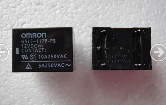 

Оригинальное новое оригинальное реле 100% G5LE-117P-PS 5VDC 12VDC 10A250VAC 5A250VAC 8pin
