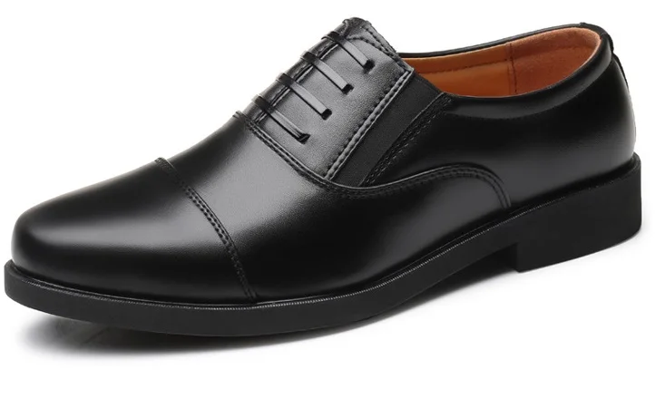 Новые мужские качественные туфли из лакированной кожи Zapatos de hombre черные кожаные