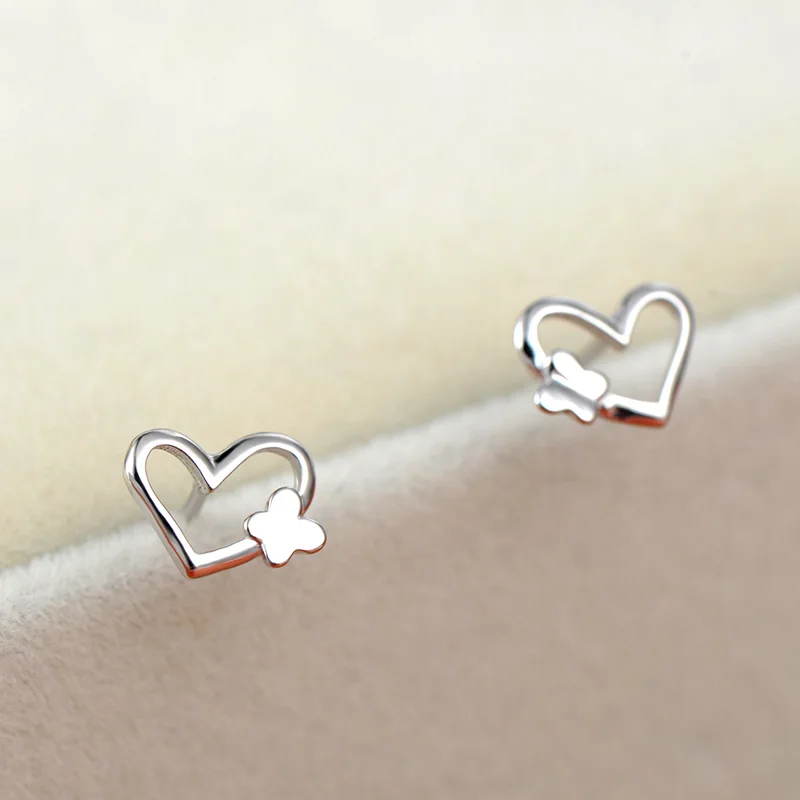 Оптовая продажа серьги-гвоздики из серебра 925 пробы женские серьги стерлингового