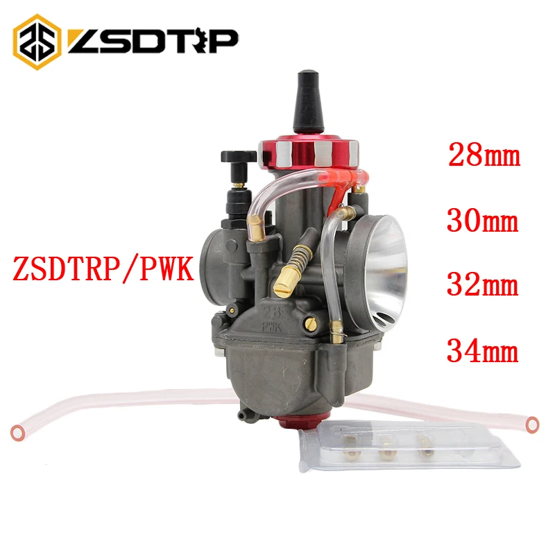 Карбюратор ZSDTRP PWK Carburador для 100 200 300 куб. См внедорожников мотоциклов скутеров