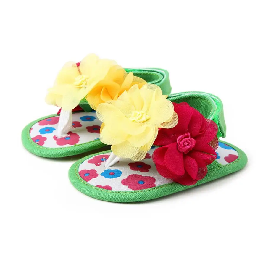Лидер продаж Новинка модная летняя обувь для маленьких девочек детская зеленая с