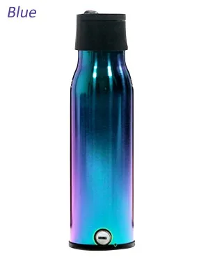 Blue ЕС, США,, 36 В, 5ач, стелс, бутылка для воды, батарея, умный, портативный светильник, вес воды, стекло, тип, аккумулятор для шоссейного велосипеда - Цвет: Blue