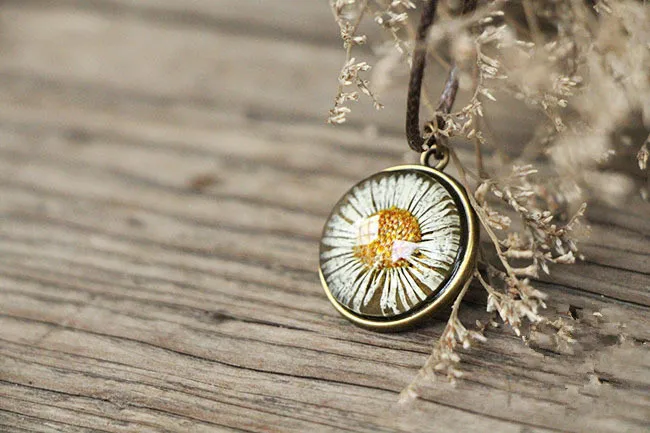 Горячие FOMALHAUT ручной росписью подсолнечника бессмертный цветы Время камень