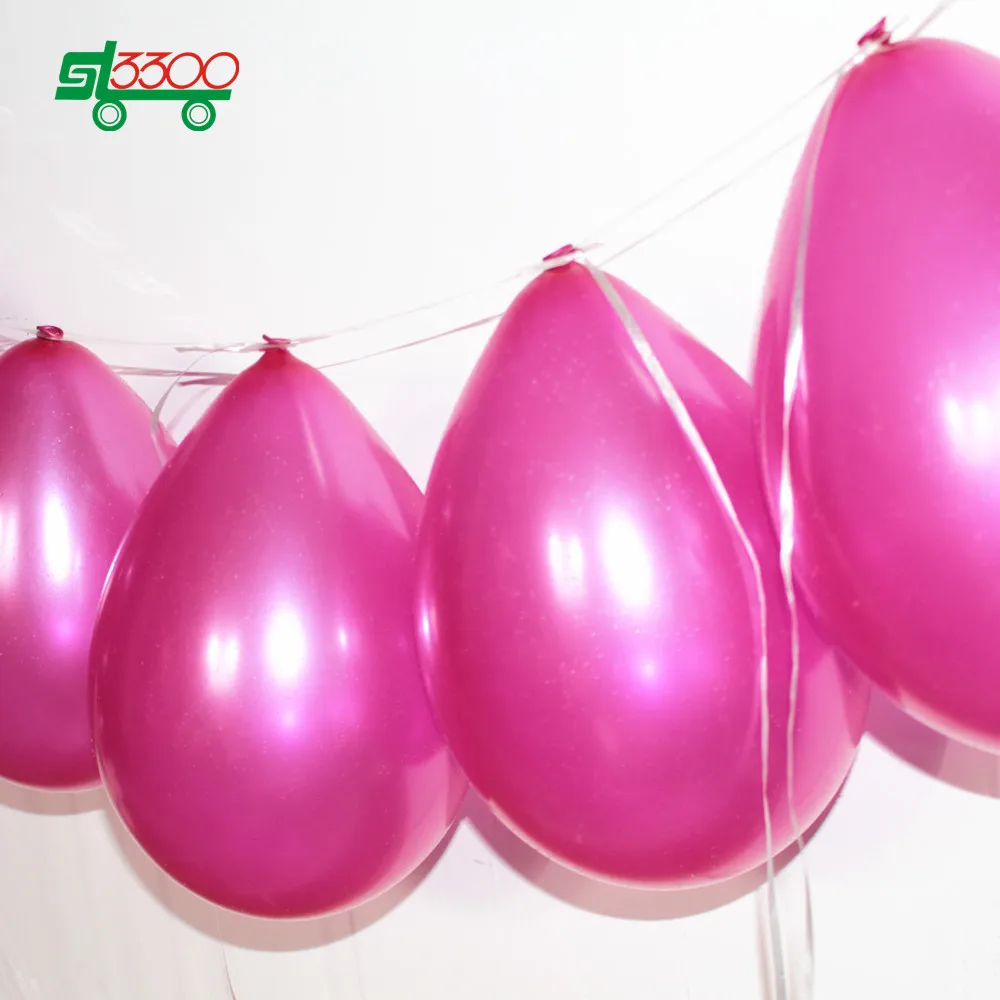 SL3300 20 шт ярко-розовые воздушные шары вечерние украшения глобусы латексные шарики для свадебного украшения надувной шар 7 дюймов 2,2 г B76