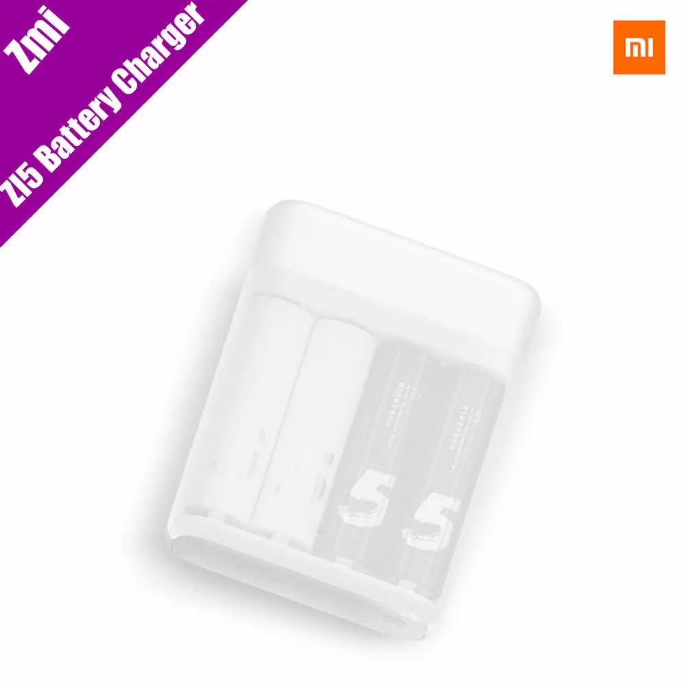 Original Xiaomi Zmi Z15 1800mAh min.1900mAh typ.1.2V Ni-MH Rechargeable Battery Charger With Storage Box