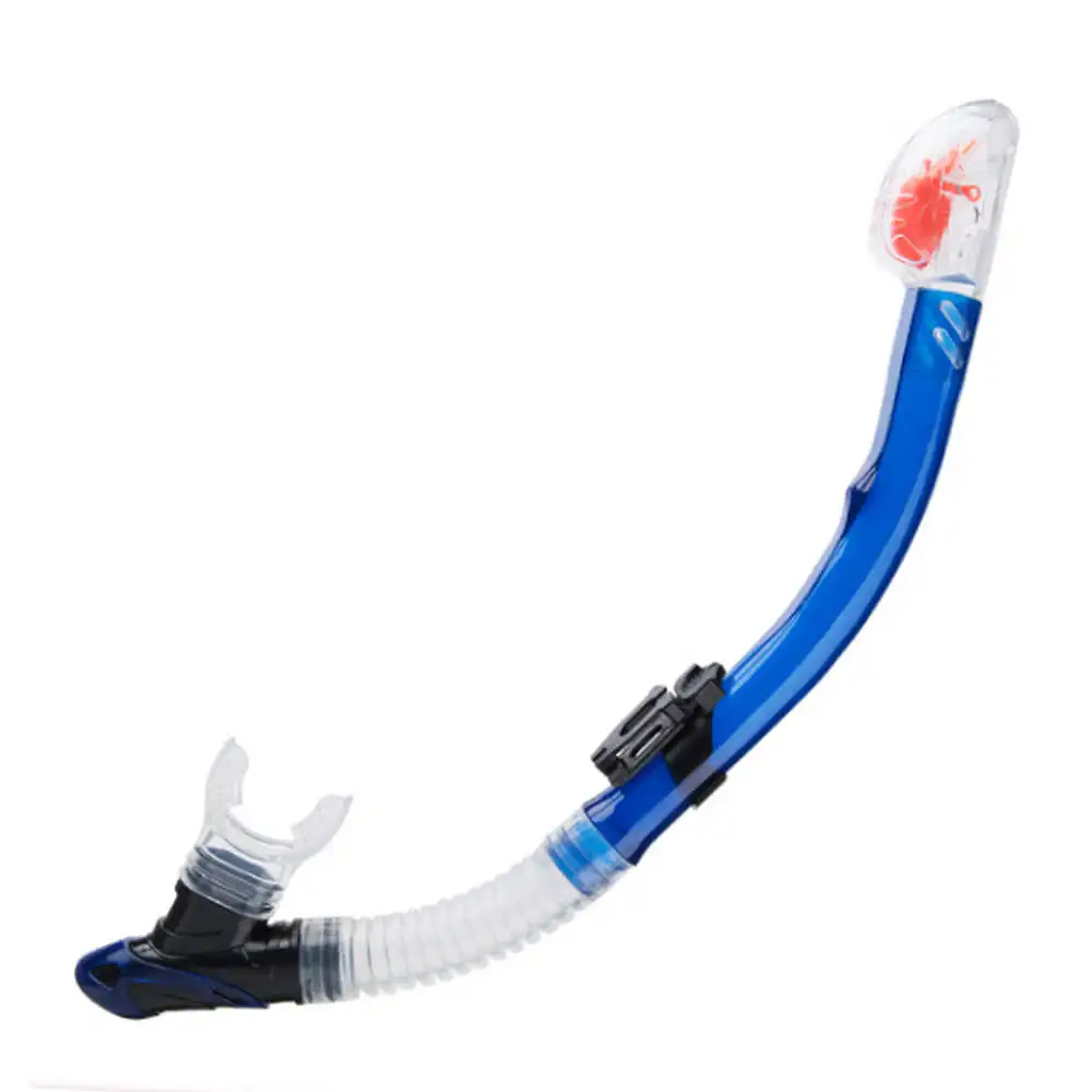 blue snorkel YFXcreate Профессиональный Анти-туман дайвинг очки маска/легкое дыхание трубка/2 размера плавники с регулируемой пяткой - Цвет: blue snorkel