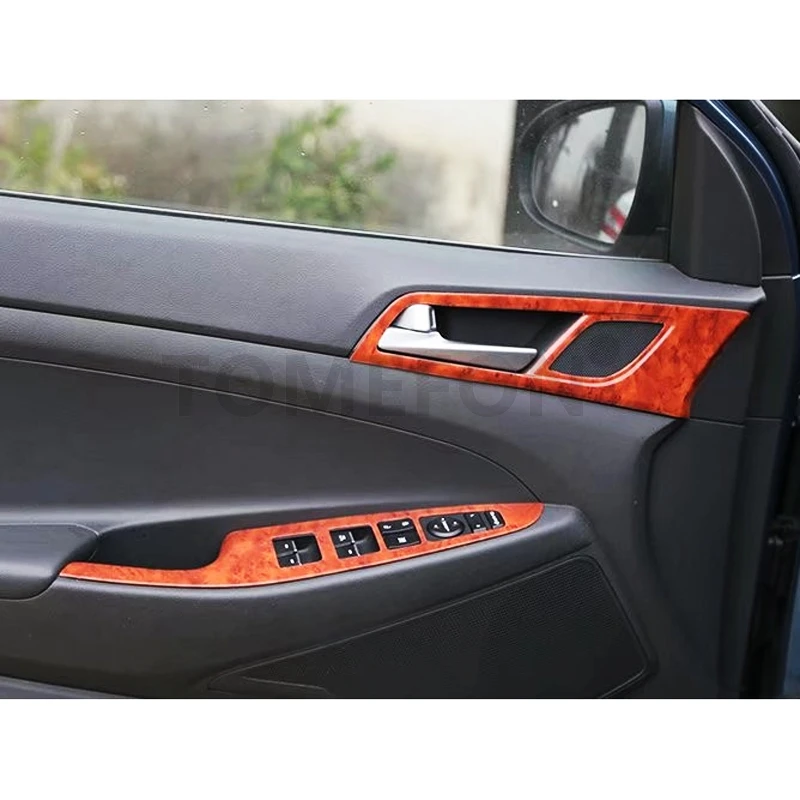 TOMEFON для hyundai Tucson ABS специальная краска внутренняя ручка Панель AC вентиляционная дверь переключатель окна Bottons интерьер стиль