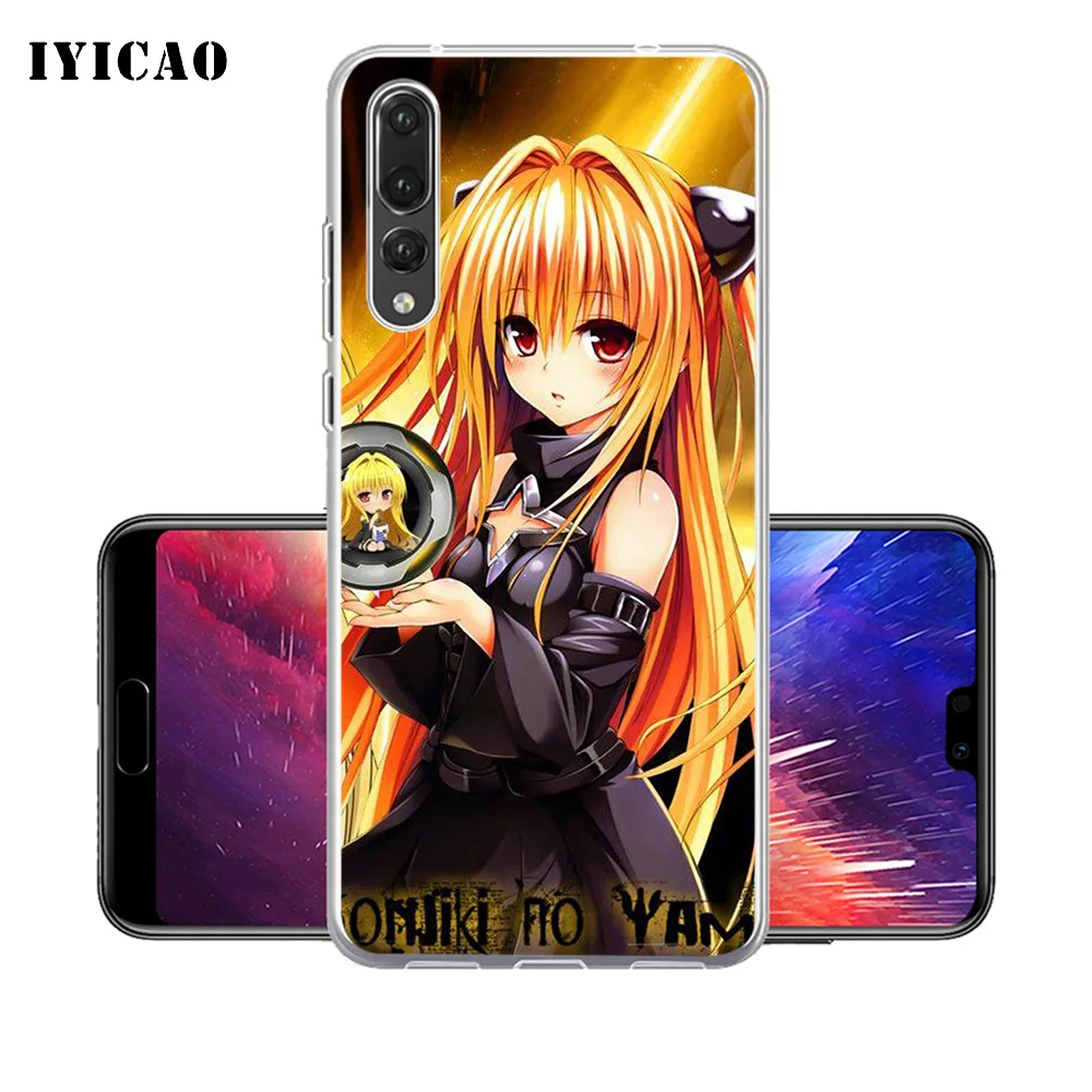 IYICAO To Love Ru мягкий силиконовый чехол для телефона Huawei P30 P20 Pro P10 P9 P8 Lite P Smart из