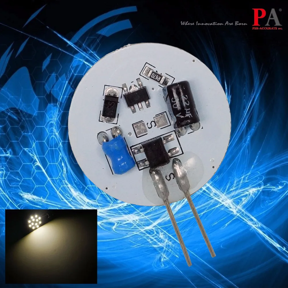 PA LED 2 шт. x теплый белый цвет 12SMD G4 5050 SMD RV Camper лампочки морские светильники DC 12 В |