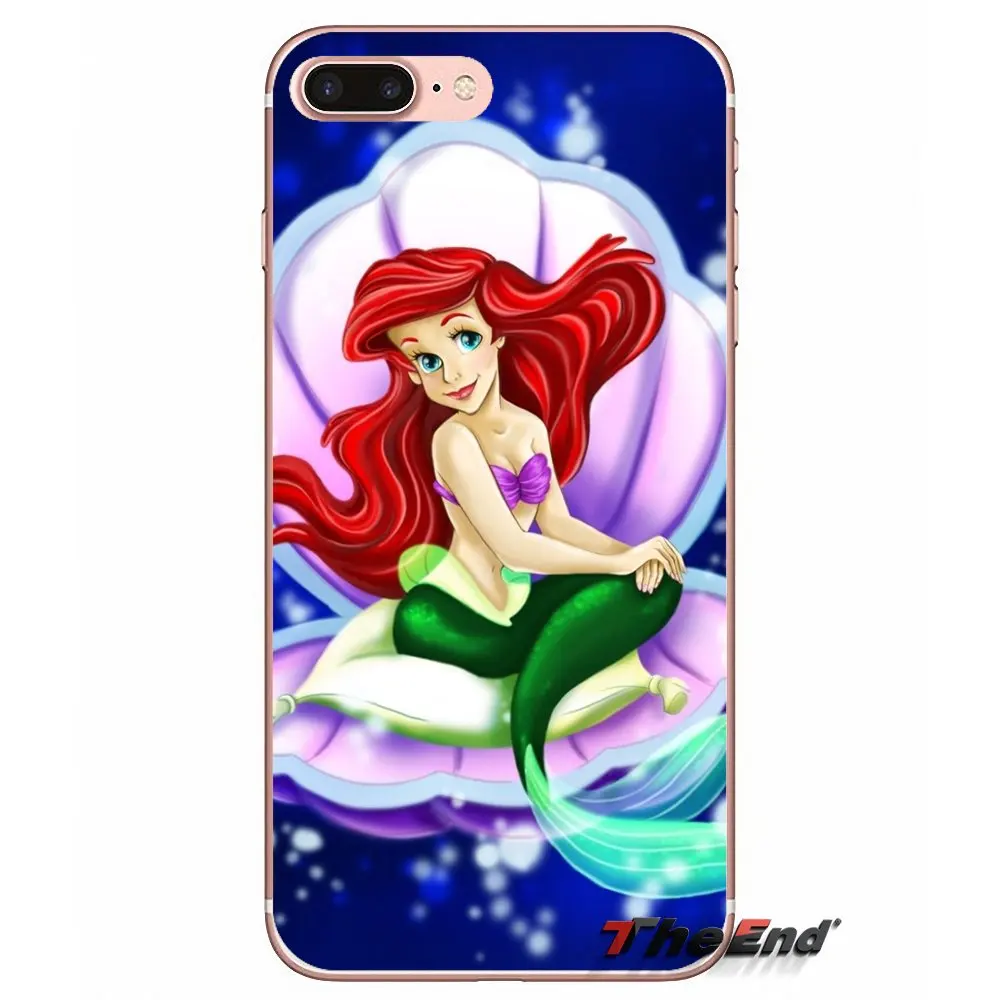 Ариэль татуировки Русалочка для huawei P Smart Y6 Ascend P8 P9 P10 плюс Nova P20 Lite Pro мини 2017