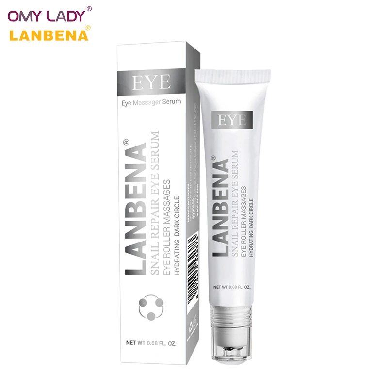 OMY LADY LANBENA Snail Repair Сыворотка для глаз эссенция против морщин темных кругов Уход за